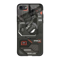 QRIOH Tech Aesthetics Printed iPhone 7 Back Case-16