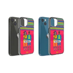 DailyObjects Stride 2.0 Overthinking Overdrinking Printed iPhone 15 Plus Phone Case Cover image 1