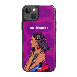 DailyObjects No Thanks Stride iPhone 15 Plus Phone Case Cover image 3