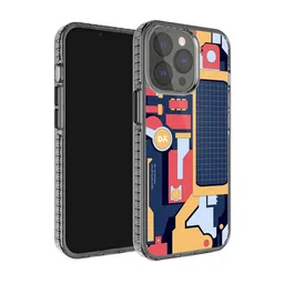 DailyObjects P-S-P Stride 2.0 Printed iPhone 15 Pro Back Case image 2