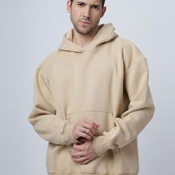Be Savage Men Cotton Oversize Hooded Sweatshirt-image-37