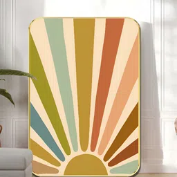 Myntra Elegant Homes Cream-Coloured & Green 1 Piece Wood Other Wall Paintings-image-83