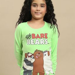Kids Ville Girls Graphic Printed Round Neck Cotton T-shirt-image-32