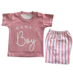 BAESD Boys Printed Round Neck Pure Cotton T-shirt With Shorts-image-38