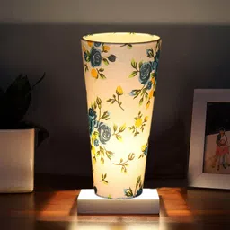 Devansh White Green Wooden Table Lamps-image-90