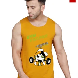 Slowloris Men Pack Of 2 Printed Bio-Wash Combed Cotton Gym Vest-picture-26