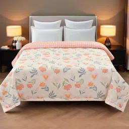 IVAZA Orange AC Room Double Bed Microfibre Comforter-image-92