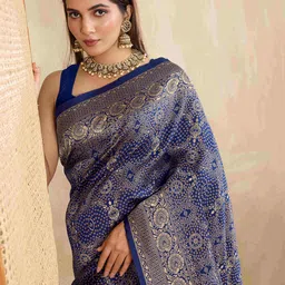 all about you Ethnic Motifs Zari Banarasi Saree-16