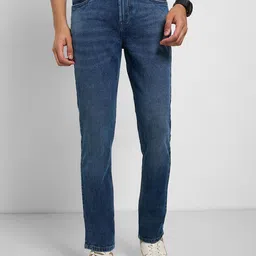 SF JEANS by Pantaloons Men Slim Fit Mid-Rise Low Distress Light Fade Jeans-image-99
