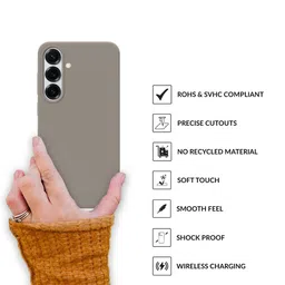 SPRIG Solid Printed Samsung Galaxy S25 Plus 5G Bumper Case Mobile Accessories image 2