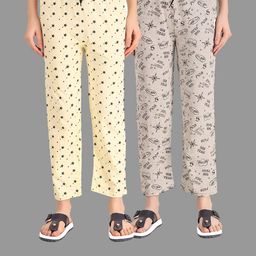 TRENDY WORLD Pack of 2 Printed Pyjamas-image-38
