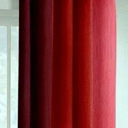 BELLA TRUE Red & Pink Colourblocked Door Curtains-image-55
