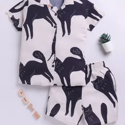 Clt.s Girls Conversational Print Night suits-picture-29