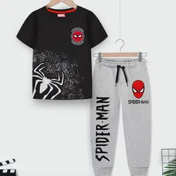 Marvel by Miss and Chief Boys Printed T-shirt-image-10