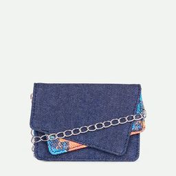 ZOUK Colourblocked Structured Sling Bag-9