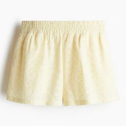 H&M High-Waisted Broderie Anglaise Shorts-image-62