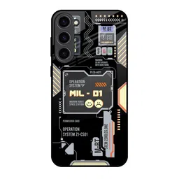 QRIOH Typography Printed Samsung Galaxy S23 Plus 5G Back Case Mobile Accessories-10