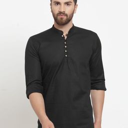 Moda Rapido Mandarin Collar Straight Short Kurtas-picture-54