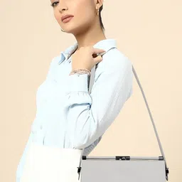LADY QUINTON Structured Hobo Bag-49