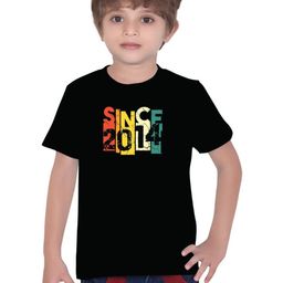 Tantra Kids Typography Printed Round Neck Cotton T-shirt-image-70