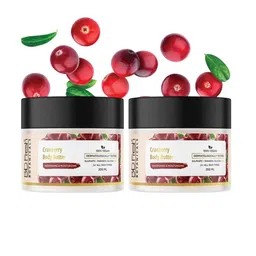 BIOFRESH Set Of 2 100% Vegan Cranberry Body Butter - 200 ml Each-44