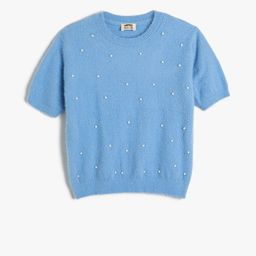 Koton Girls Round Neck Short Sleeves Pullover-picture-17