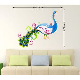 LANSTICK Peacock Wall Sticker-image-77