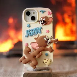 CASE CREATION Cartoon Characters Printed iPhone 14 Pro Max Bumper Case Mobile Accessories image 3