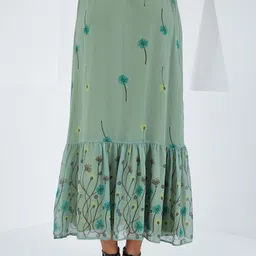 BIGDART Printed A-Line Maxi Skirts image 4