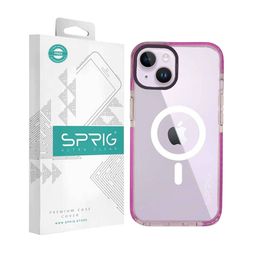 SPRIG Solid Printed iPhone 14 Back Case Mobile Accessories-image-26