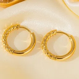 MYKI Contemporary Hoop Earrings-34