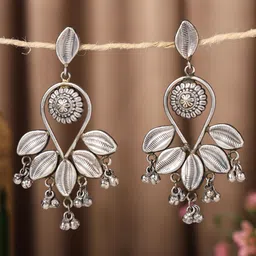 VENI Contemporary Jhumkas Earrings-14