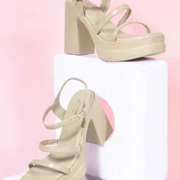 JM Looks Women Block Heeled Sandal-image-26