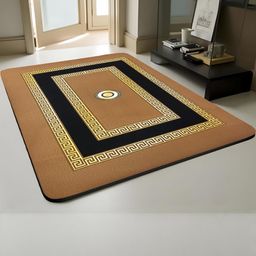 IVAZA Tan 1300 GSM Silicone Bath Rugs-image-83