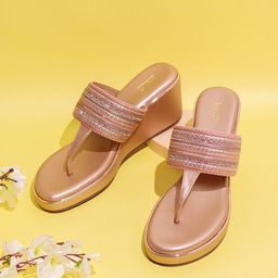 Inc 5 Embellished Ethnic Wedge Sandals-4