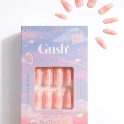 Gush Beauty Nailed It 24Pcs Medium Square Press On Nails - Cotton Candy-image-5