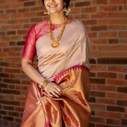 INDIOTSAV Woven Design Zari Banarasi Saree-image-87
