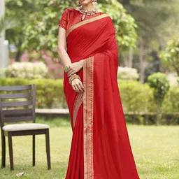 Mitera Woven Design Silk Blend Saree-picture-46
