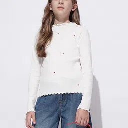 Vero Moda Embellished Cotton Top-image-61