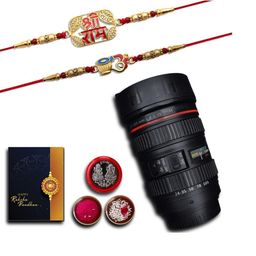 DeoDap Roli Chawal, Coin, Camera Lens & Greeting Card Rakhi Gift Set-image-28