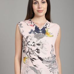 SZN Floral Print Crepe Top-image-50
