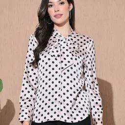 SKIMMER Women Polka Dots Printed Top-picture-15
