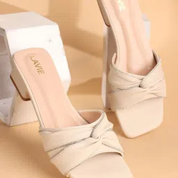 Lavie Embellished Party Block Sandals-28