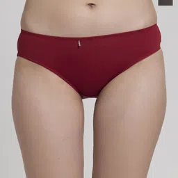 MAKCLAN Pack Of 2 Low-Rise Stretchable Hipster Briefs C27017PRGM-31