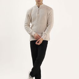 Kveto style redefined Men High Neck Pullover-image-71