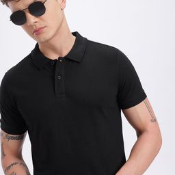 glitchez Polo Collar Regular Fit T-shirt-image-9