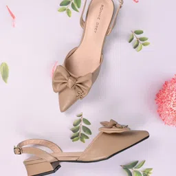 Ronnie Grey Women Mules with Bows Flats-image-77