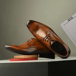 Egoss Men Genuine Leather Formal Brogues-image-20