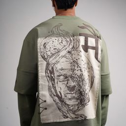 OWR Unisex Graphic Printed Turtle Neck Cotton Relaxed Fit T-Shirt-image-15