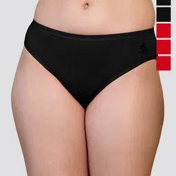 Kalyani Pack Of 6 Hipster Briefs Snow_S_BLK_BLK_BLK_RD_RD_RD_P6-picture-15